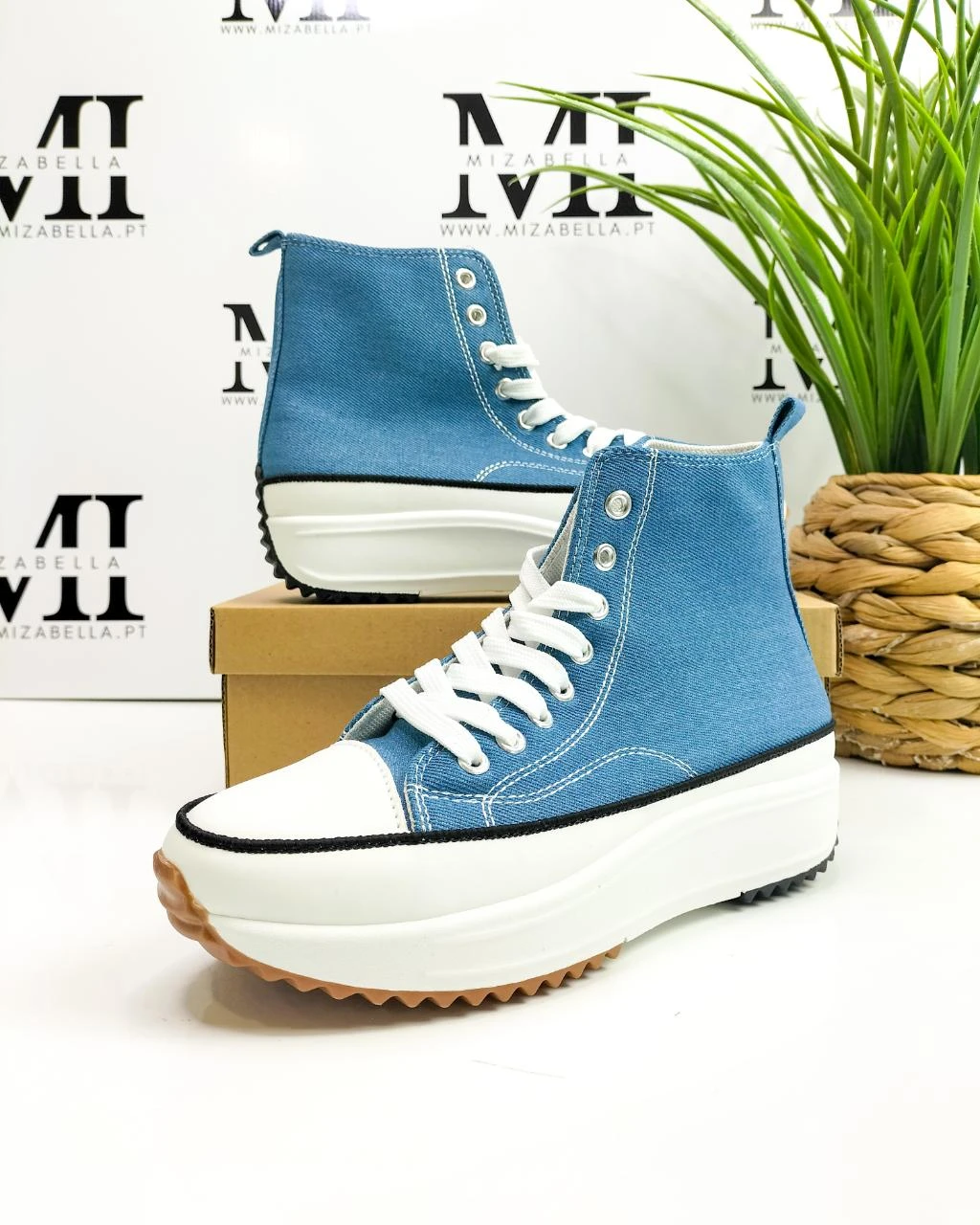 Sneakers / Jeans Shoes Size 40 – photo 4